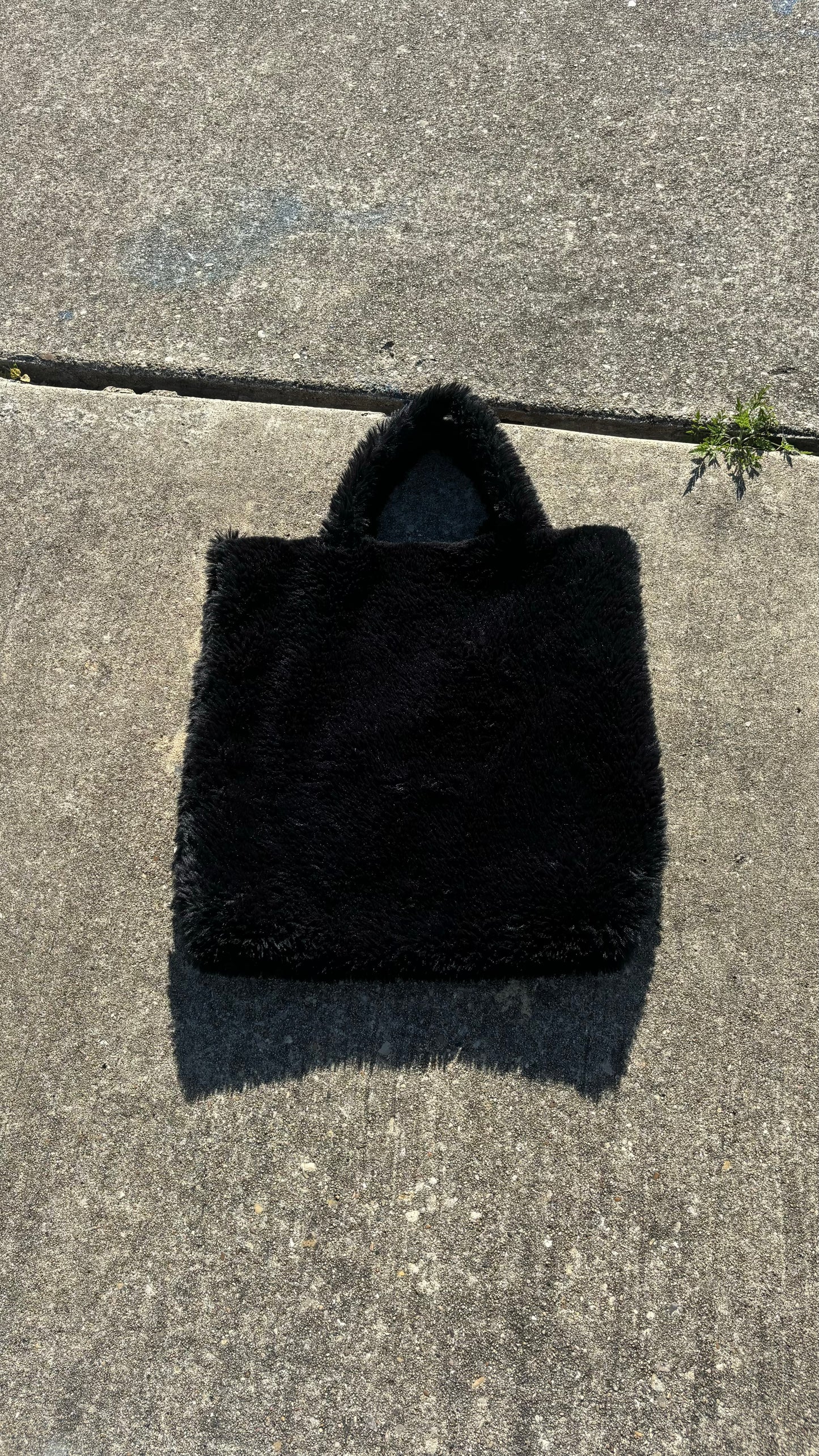 Big fur bag
